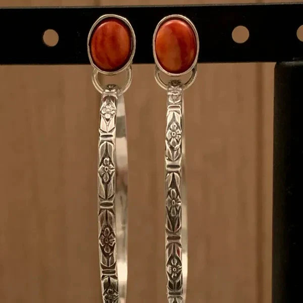 Revere | Boho-design – Vintage-øredobber med onyx