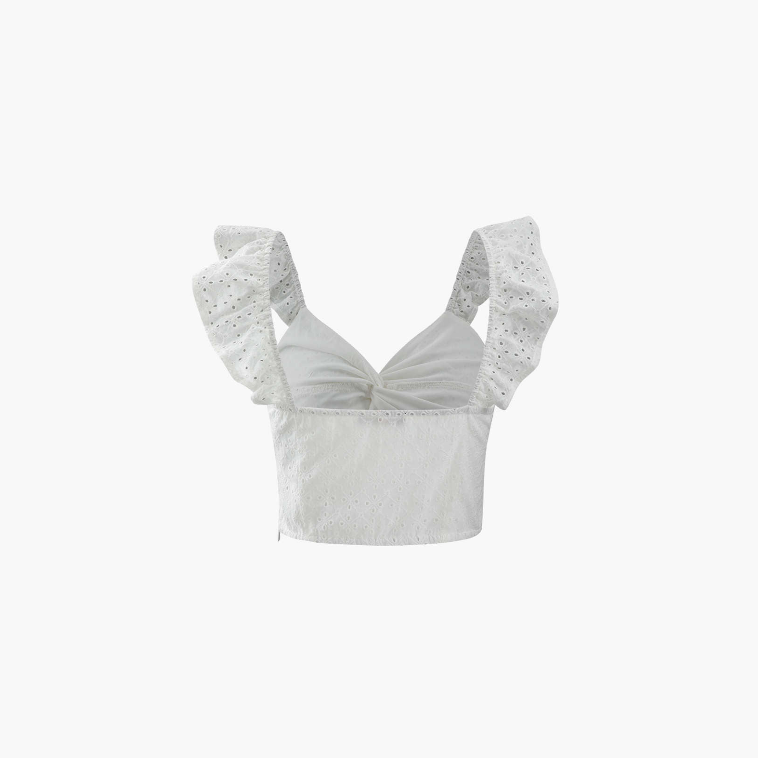 Reveré™ | Topp i Broderie Anglaise