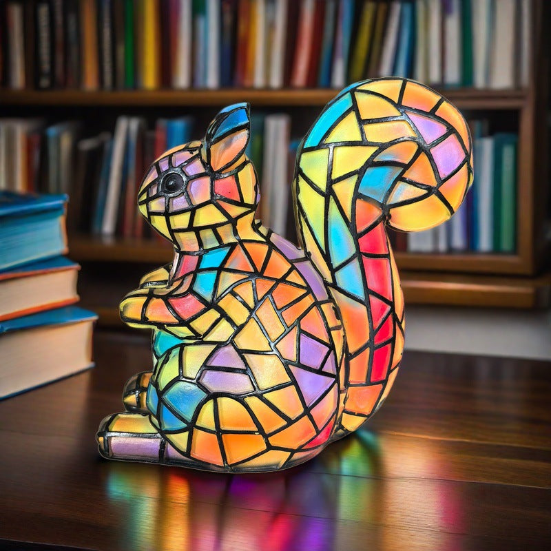 Nino | Magisk lampe i farget glass