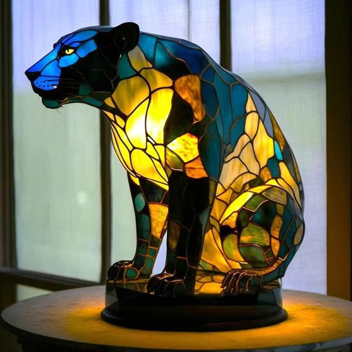 Fauve | Magisk lampe i farget glass