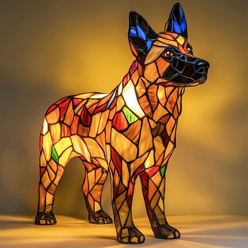 Bandit | Magisk lampe i farget glass