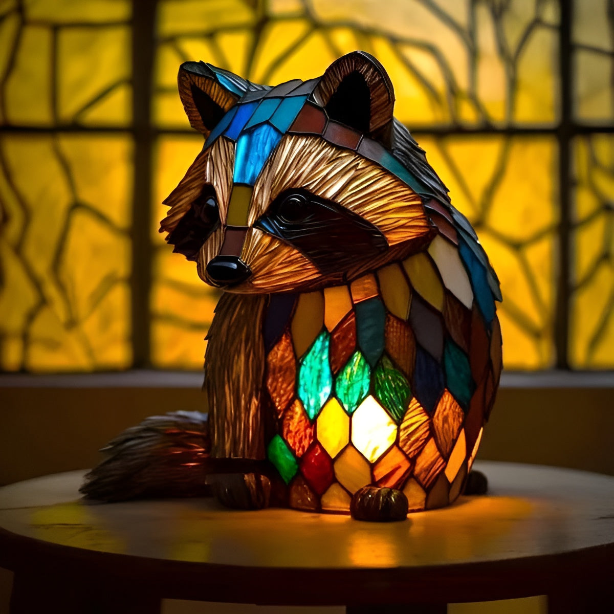 Filou | Magisk lampe i farget glass