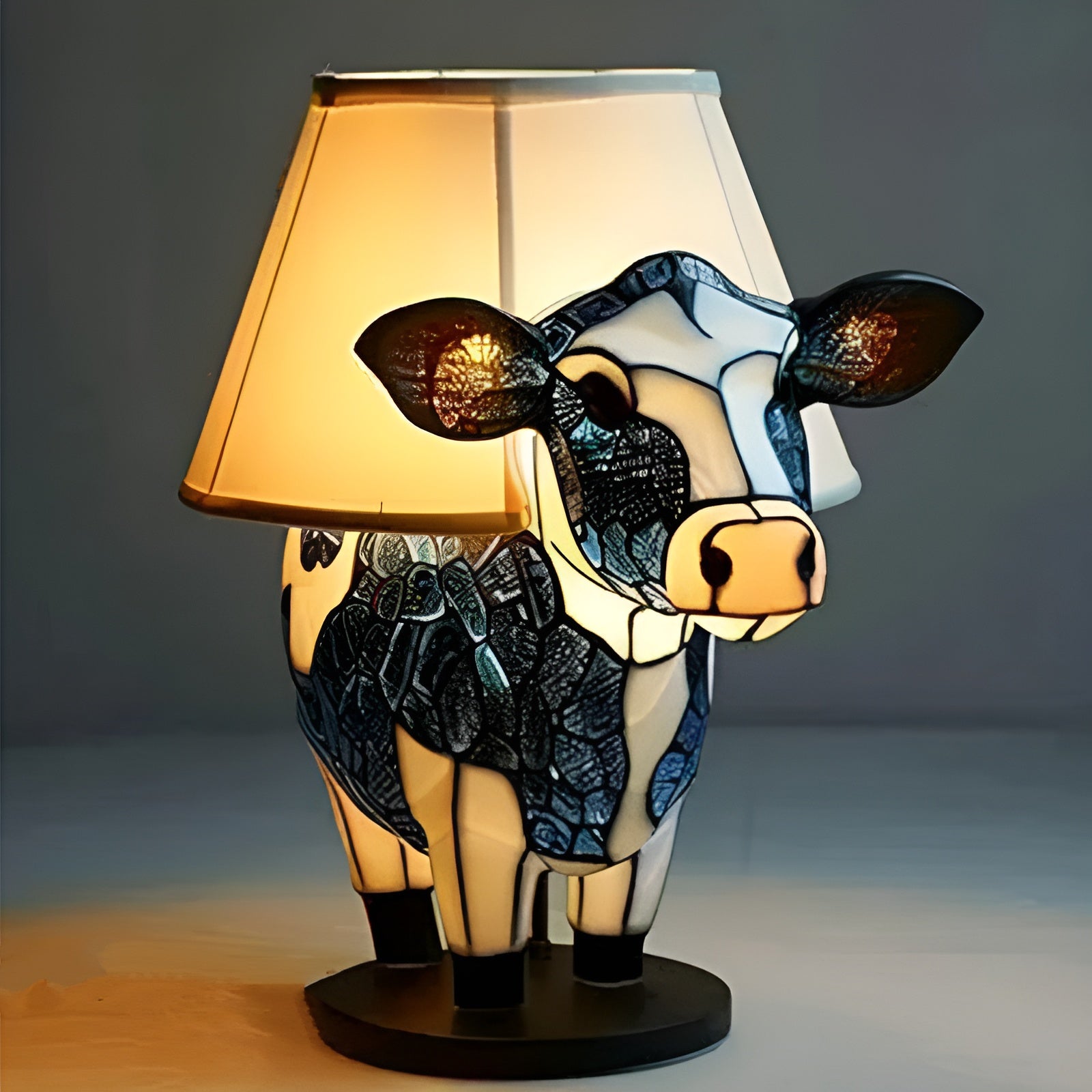 Marguerite | Magisk lampe i farget glass