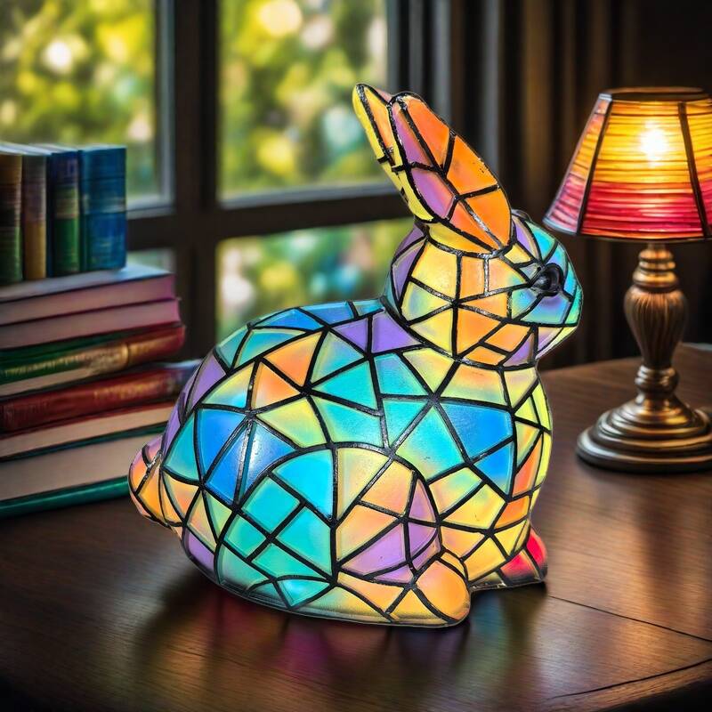 Clochrette | Magisk lampe i farget glass