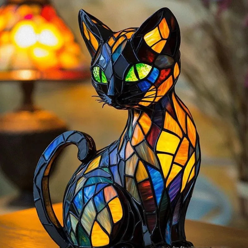 Nala | Magisk lampe i farget glass