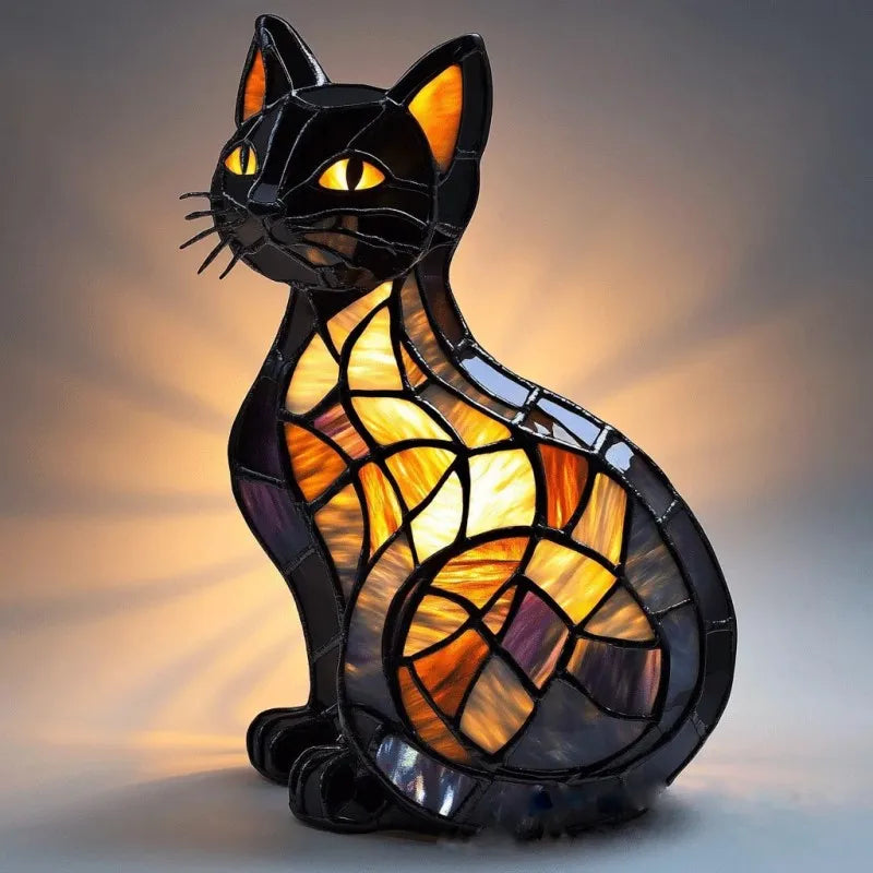 Bella | Magisk lampe i farget glass