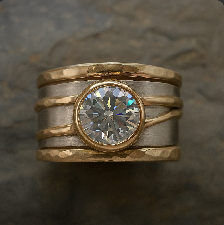 Revere | Brillo – Vintage-ring med zirkonia