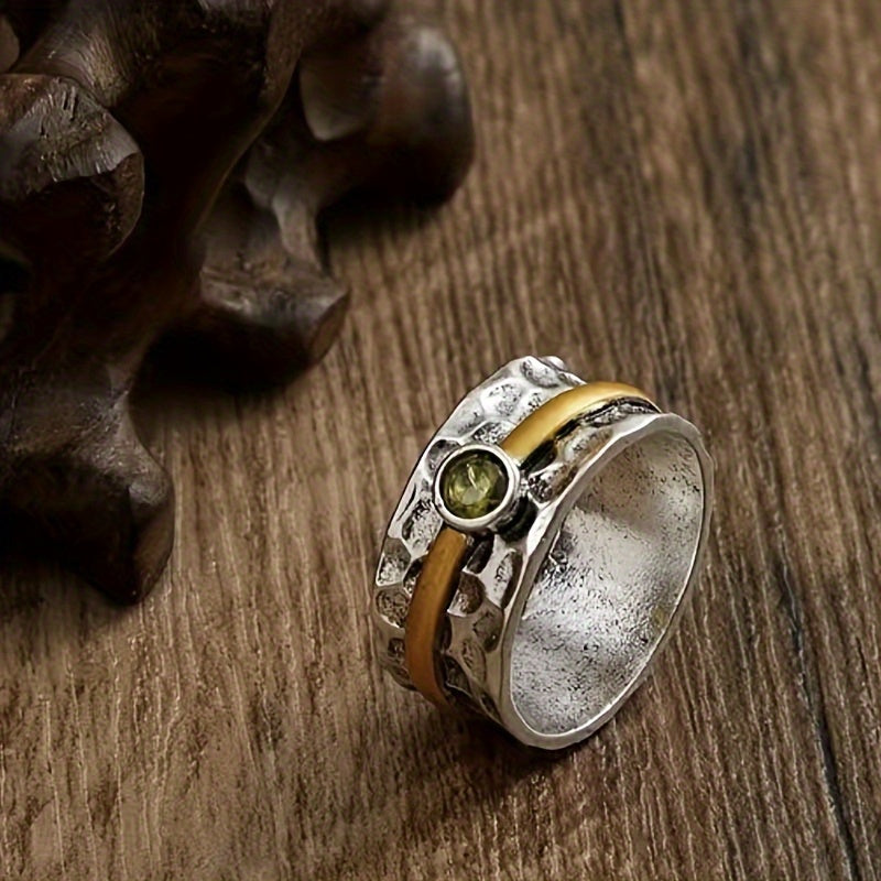 Revere | Vera – Elegant Ring med Grønn Zirkonia